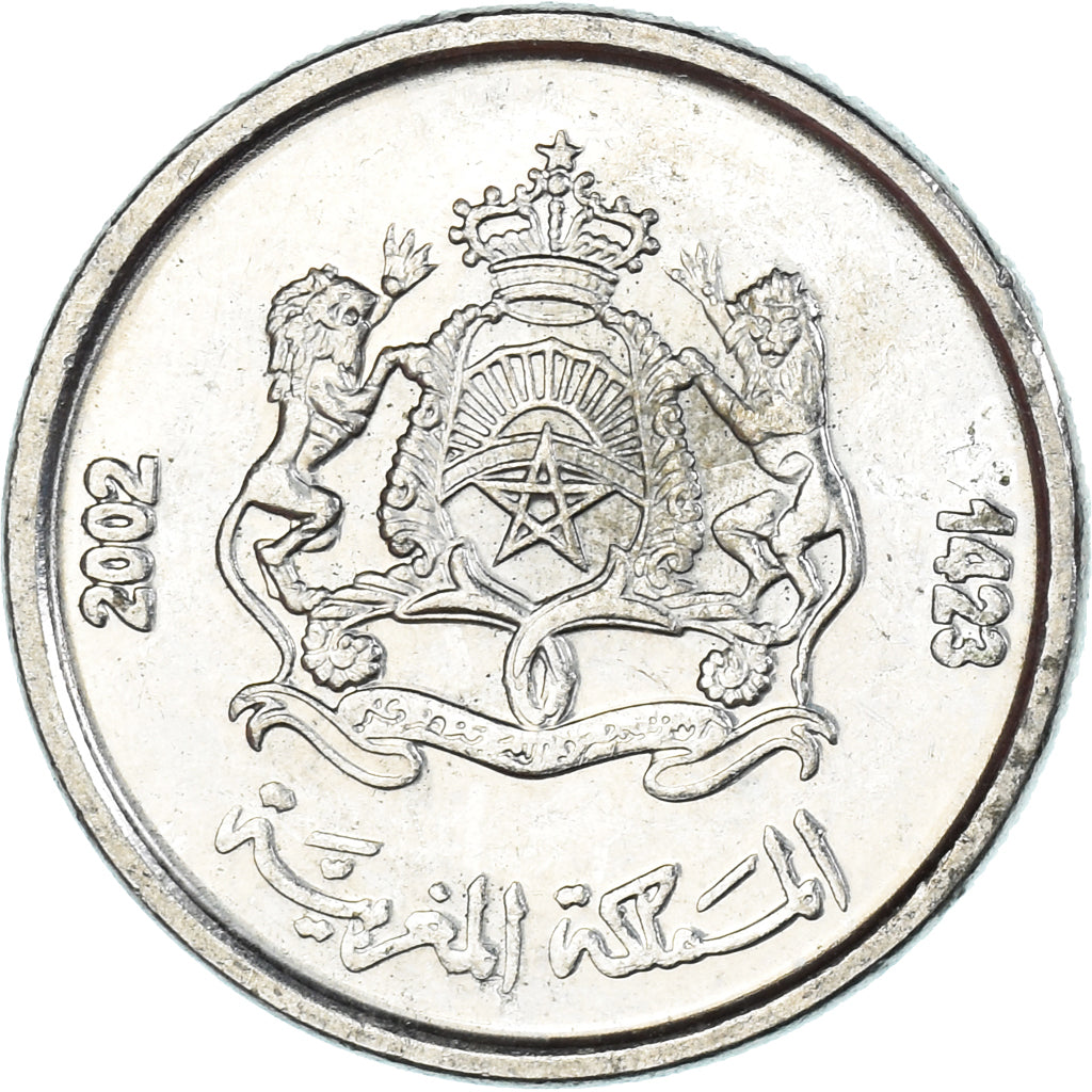 Moneta, Marocco, 1/2 Dirham, 2002