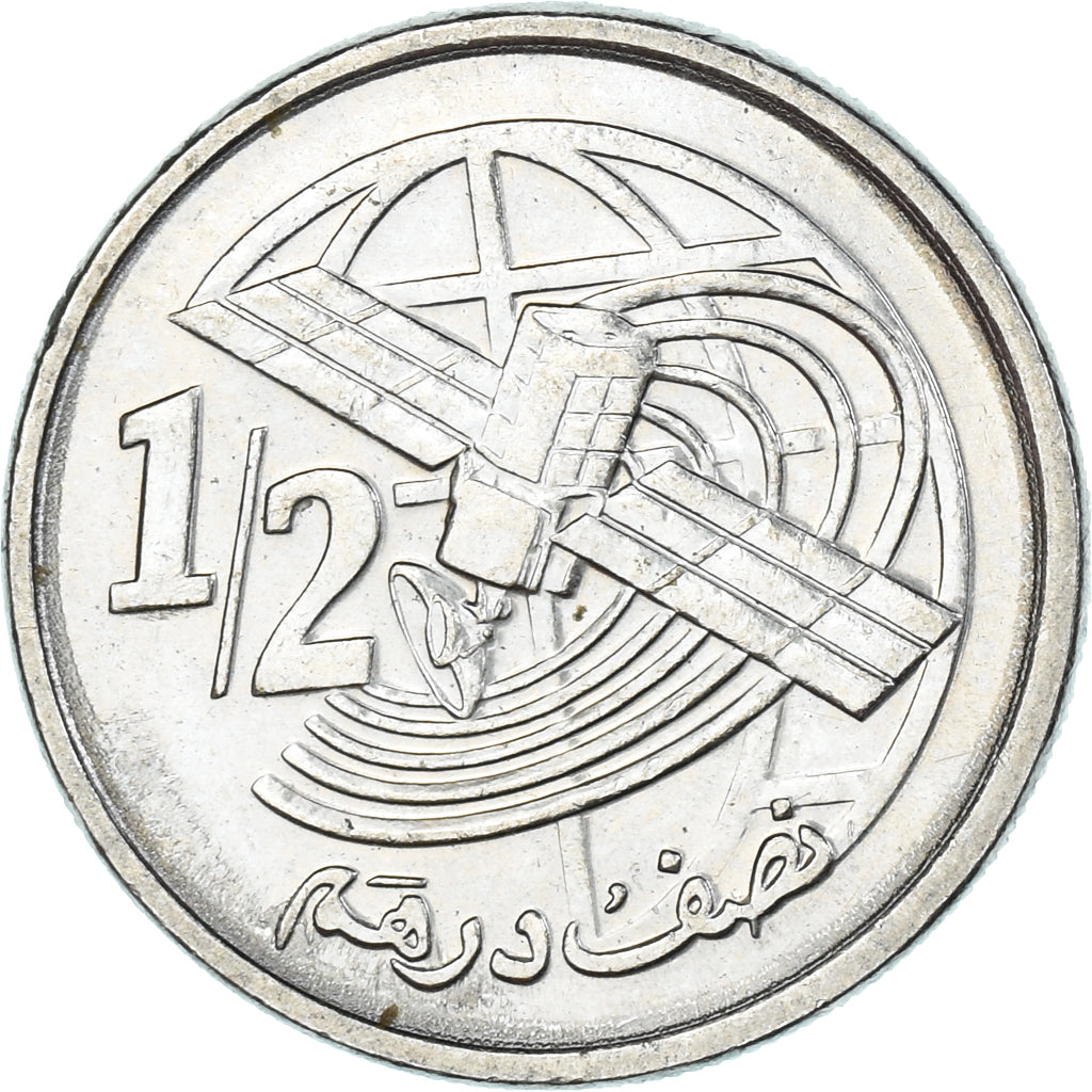 Moneta, Marocco, 1/2 Dirham, 2002