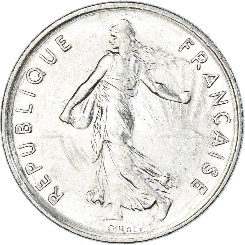 Münze, Frankreich, 5 Francs, 1993