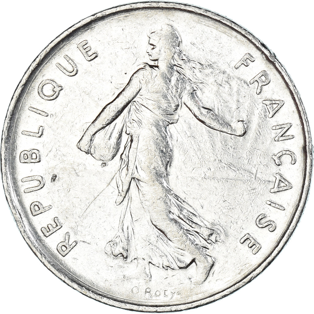 Moneta, Francja, 5 Francs, 1987