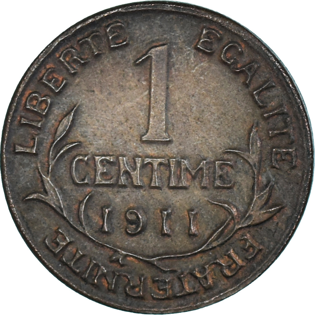 Moneta, Francia, Centime, 1911