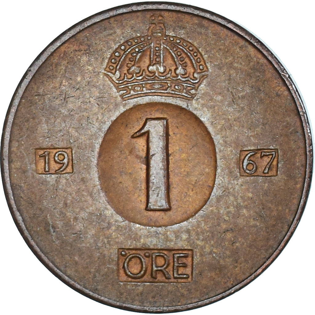 Coin, Sweden, Ore, 1967