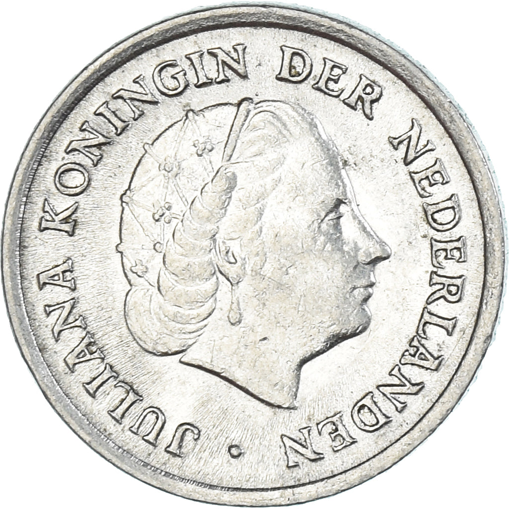 Moeda, Países Baixos, 10 Cents, 1959