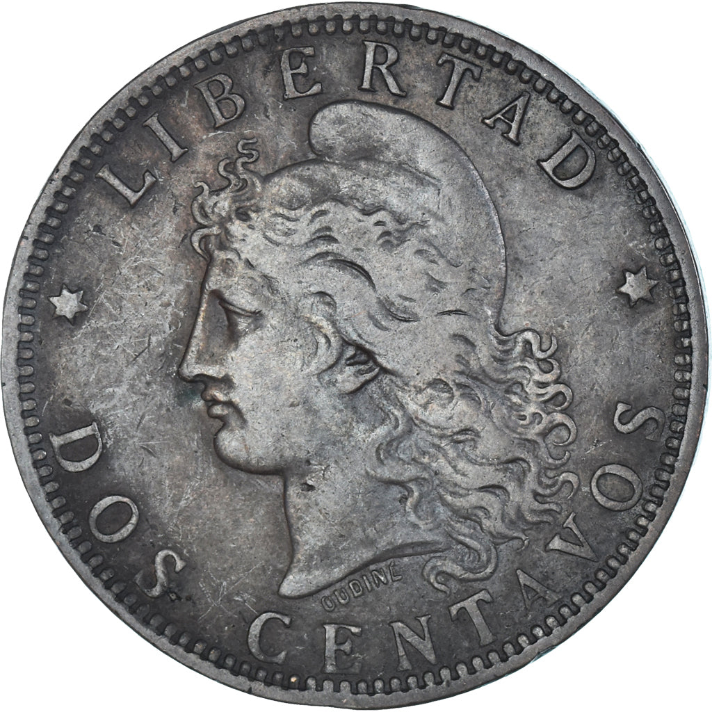 Moeda, Argentina, 2 Centavos, 1891