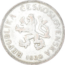 Münze, Tschechoslowakei, 5 Korun, 1930