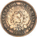 Coin, Argentina, 2 Centavos, 1893