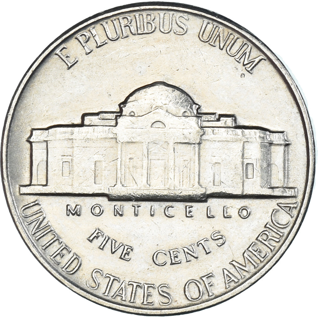 Münze, Vereinigte Staaten, 5 Cents, 1961