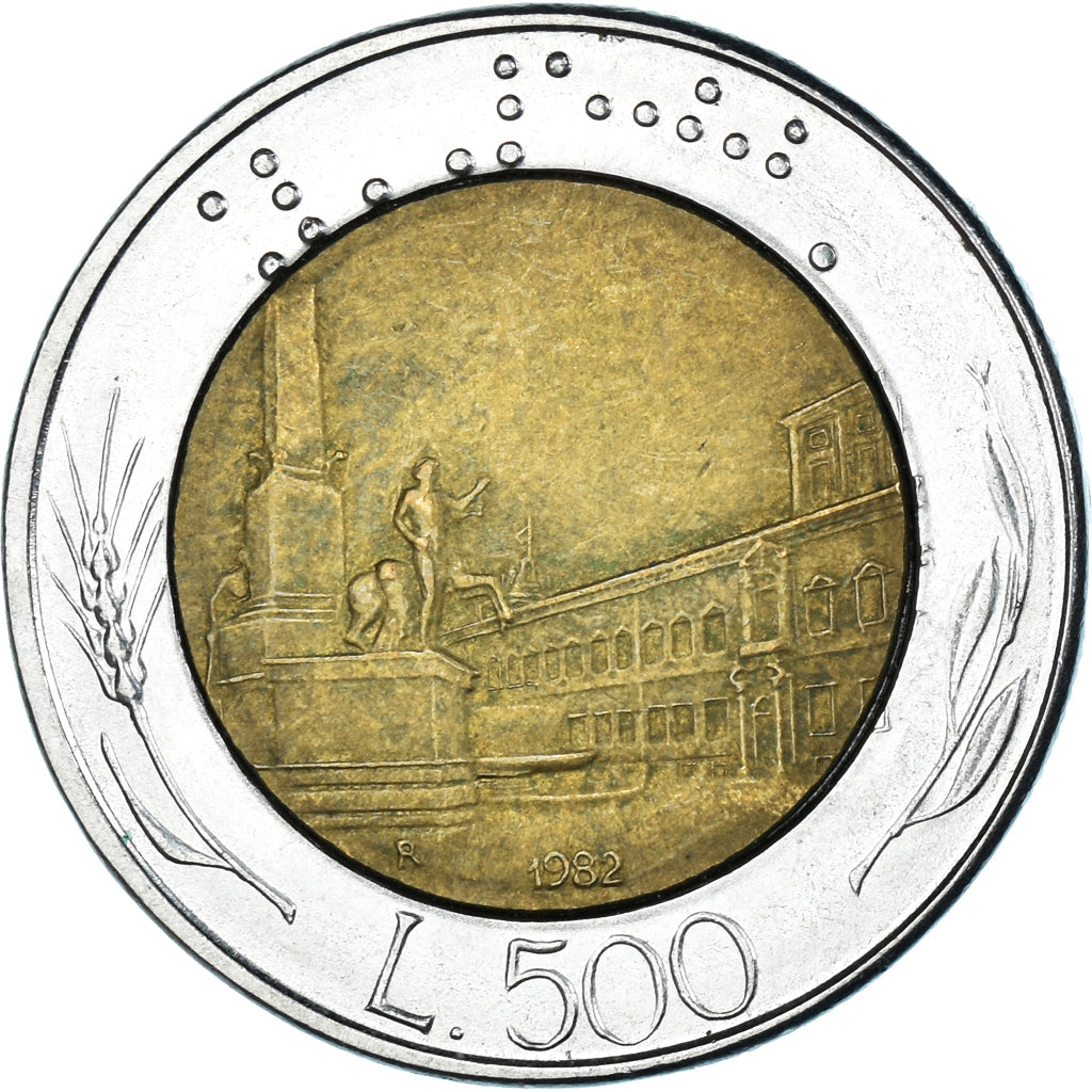 Moneta, Italia, 500 Lire, 1982
