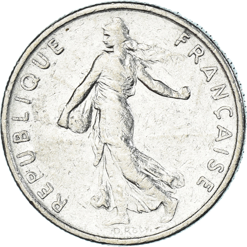 Münze, Frankreich, 1/2 Franc, 1969