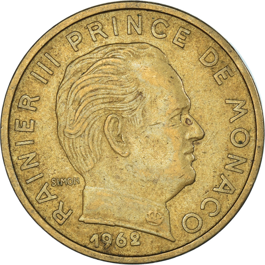 Monnaie, Monaco, 50 Centimes, 1962