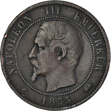 Monnaie, France, 10 Centimes, 1855