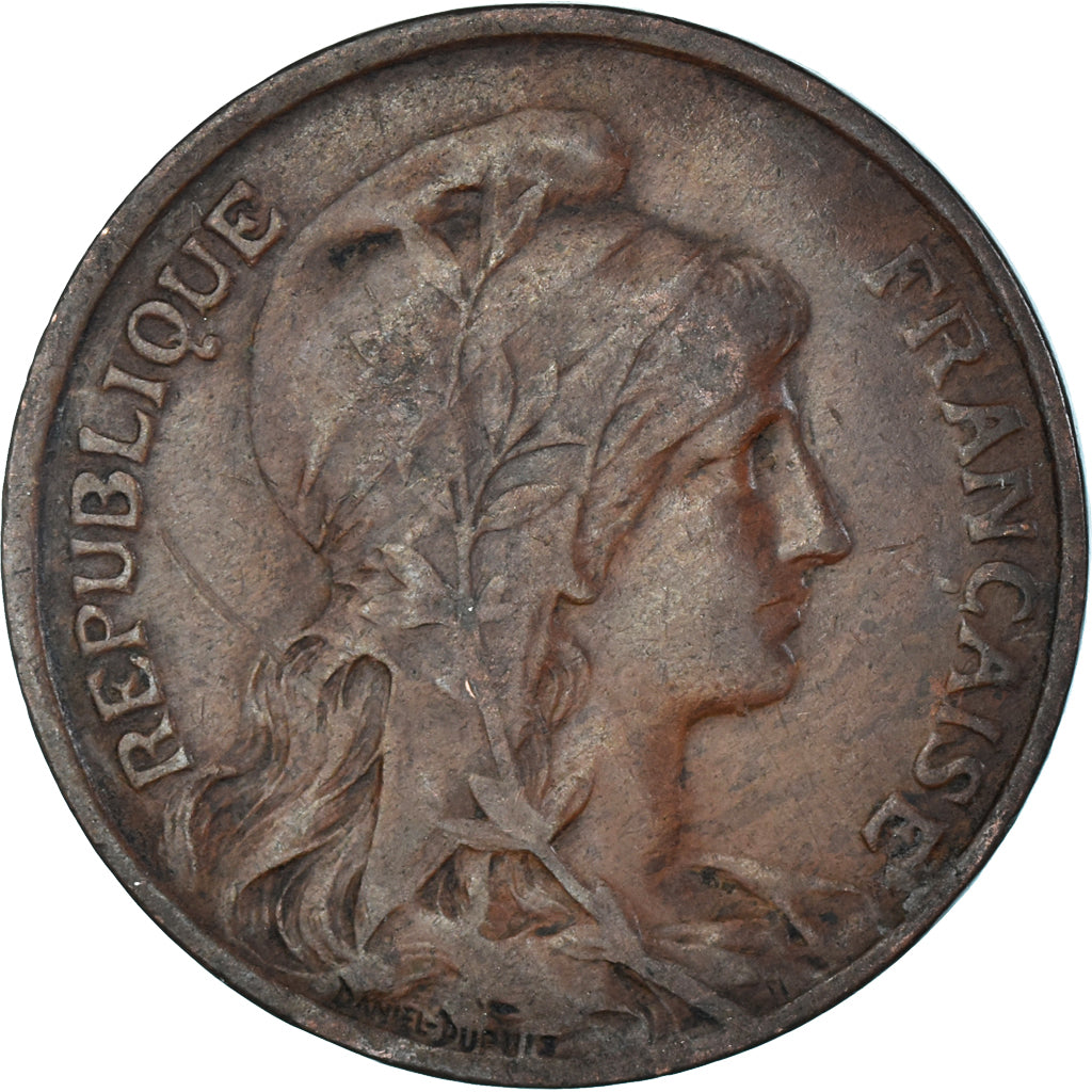 Coin, France, 10 Centimes, 1912