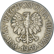 Monnaie, Pologne, 10 Zlotych, 1959