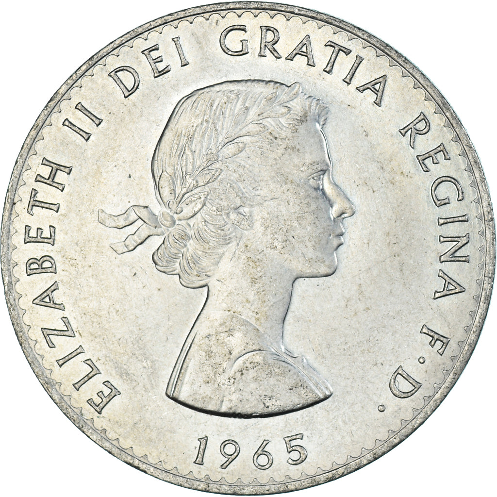 Coin, Great Britain, 25 Pence, 1965