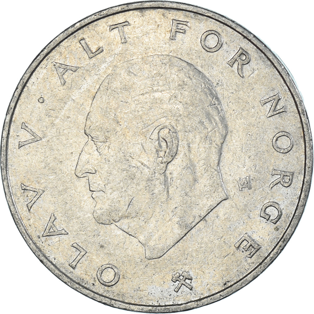 Coin, Norway, Krone, 1985