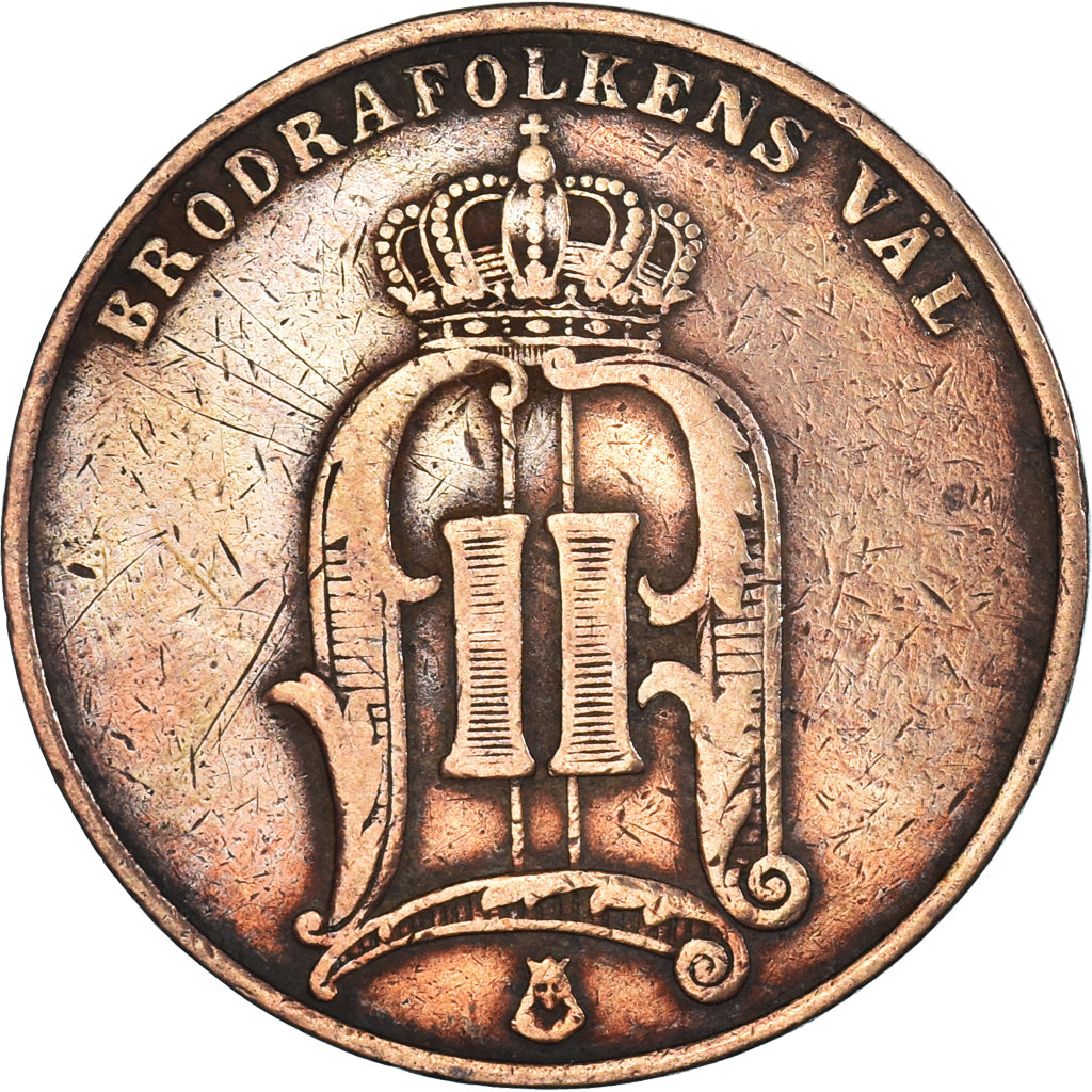 Coin, Sweden, 5 Öre, 1881