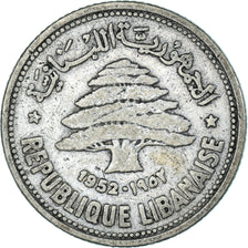 Münze, Lebanon, 50 Piastres, 1952