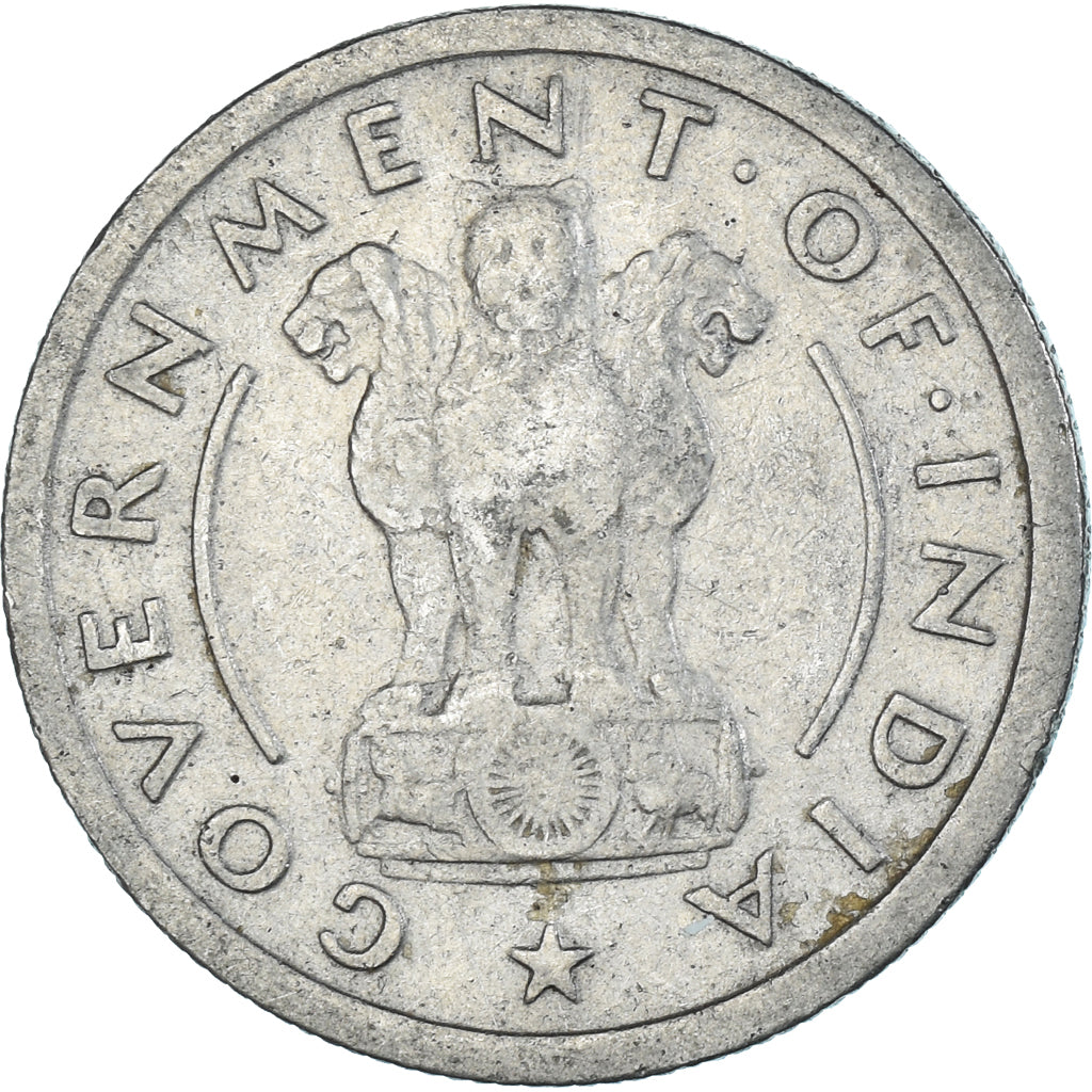 Monnaie, Inde, 1/2 Rupee, 1951