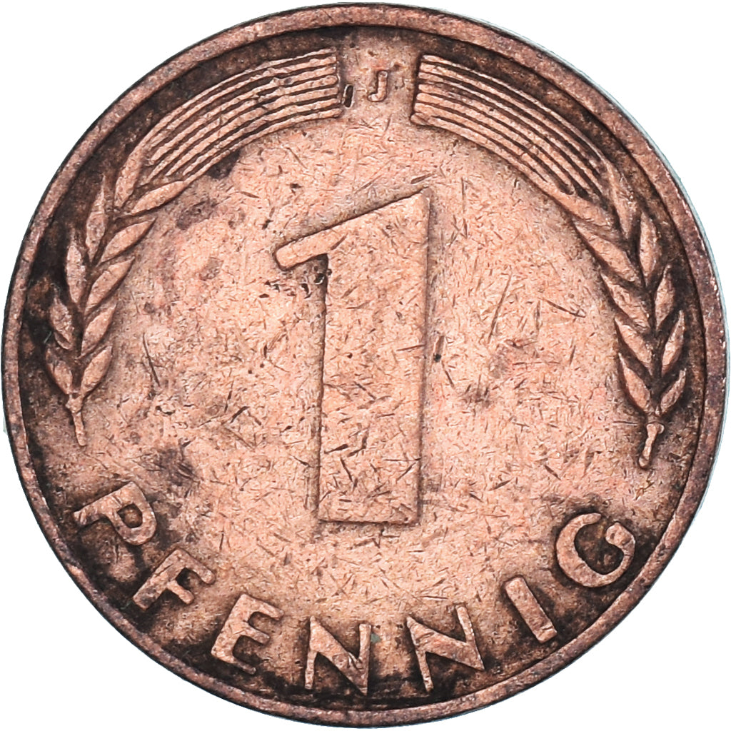 Moneta, Niemcy, Pfennig, 1949