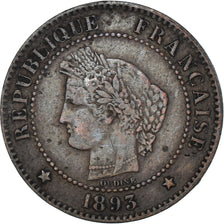 Coin, France, 2 Centimes, 1893