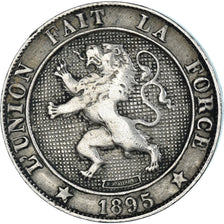 Coin, Belgium, 5 Centimes, 1895