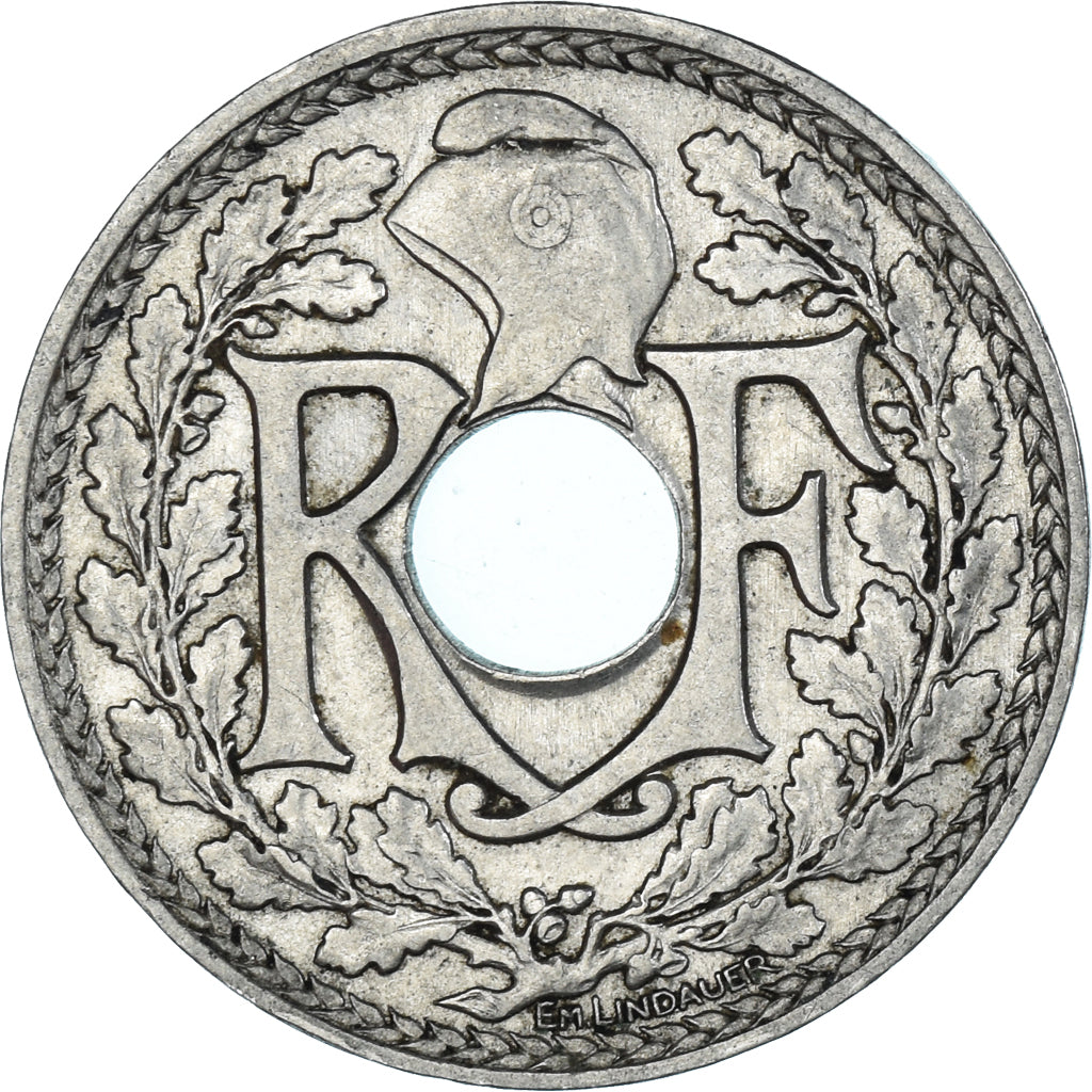 Moneda, Francia, 25 Centimes, 1914