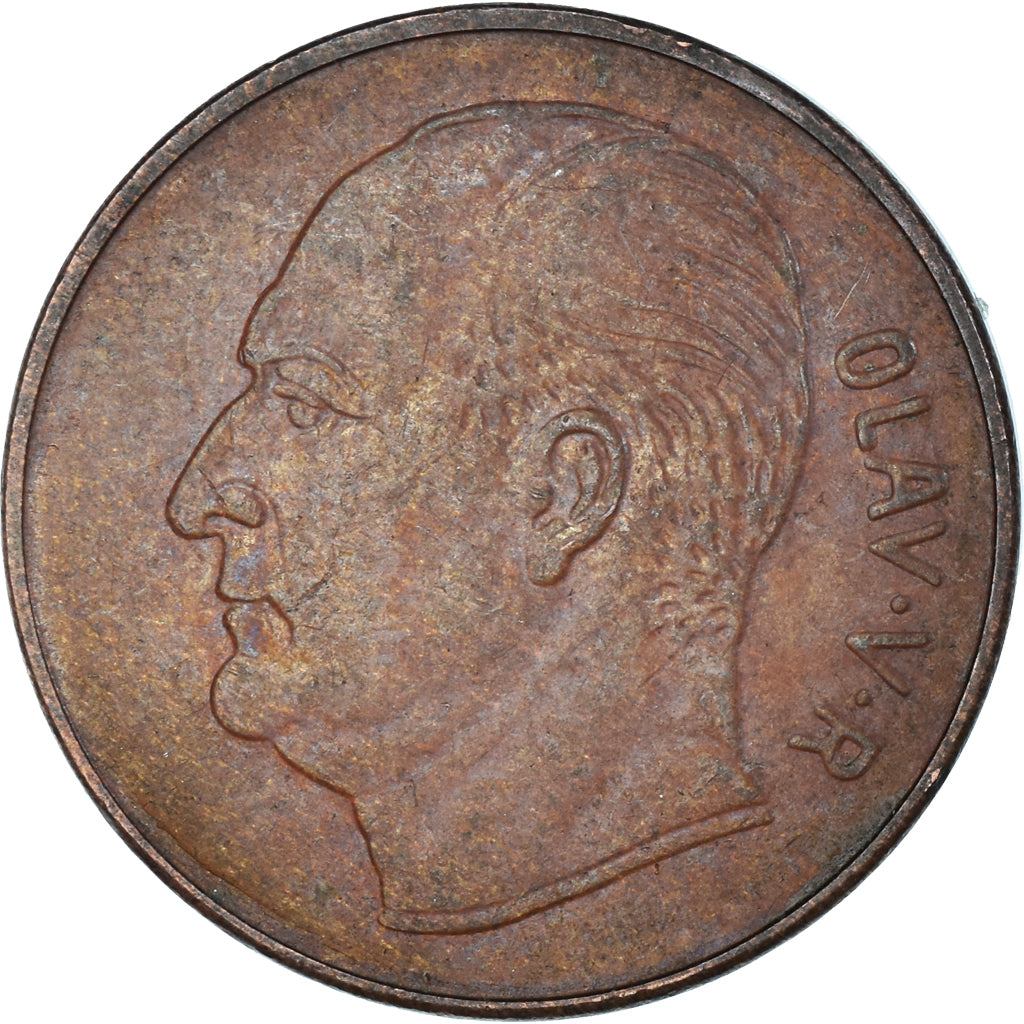 Munten, Noorwegen, 5 Öre, 1972