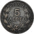 Moeda, Grécia, 5 Lepta, 1882