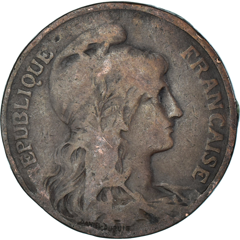 Coin, France, 5 Centimes, 1900