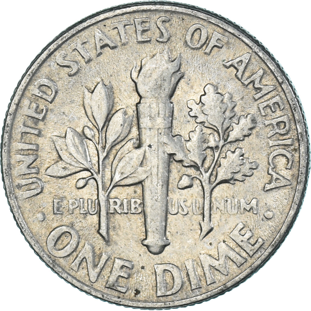 Moeda, Estados Unidos da América, Dime, 1969