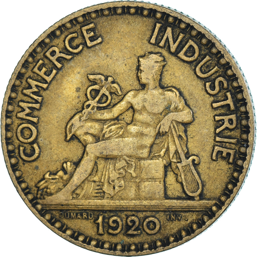 Monnaie, France, 2 Francs, 1920