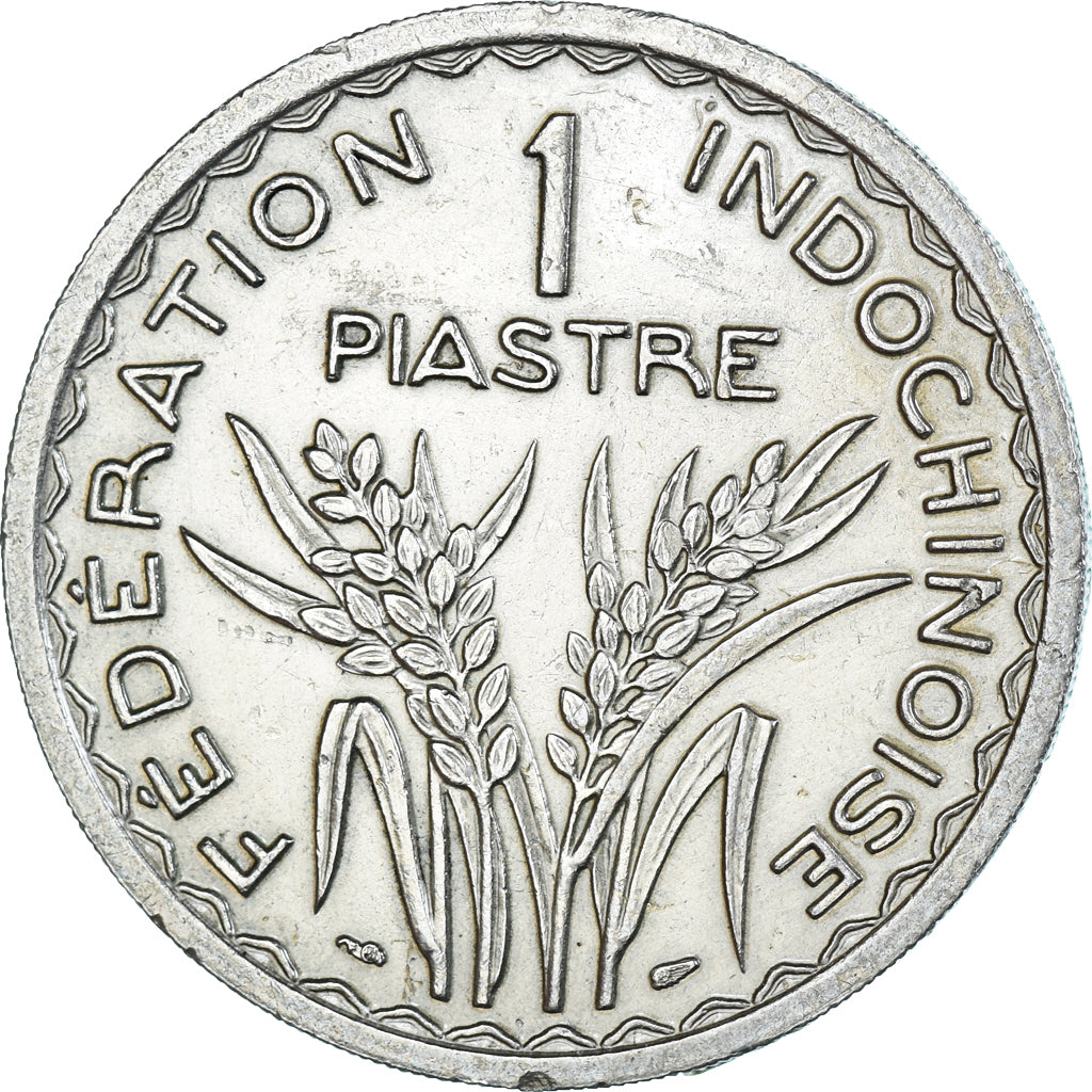 Münze, Indochina, Piastre, 1947
