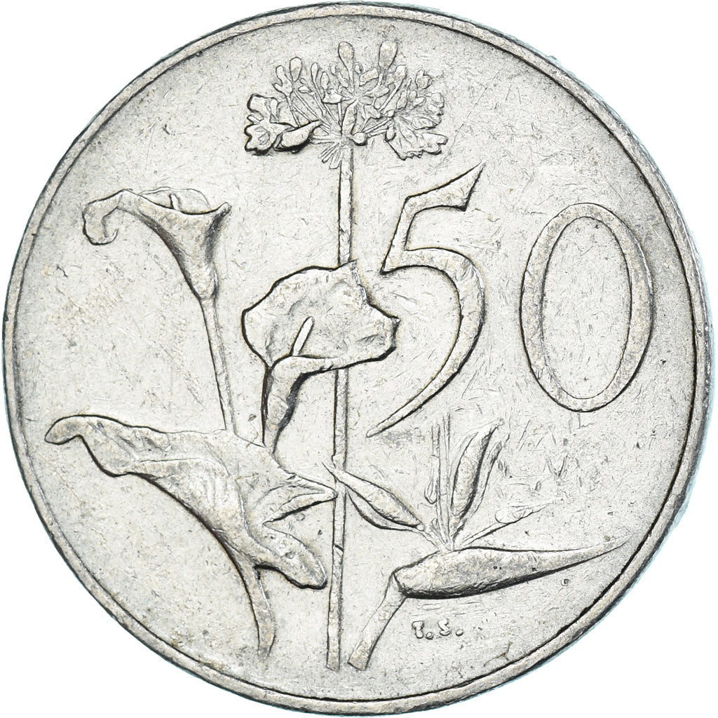 Münze, Südafrika, 50 Cents, 1966