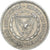 Monnaie, Chypre, 50 Cents, 1960