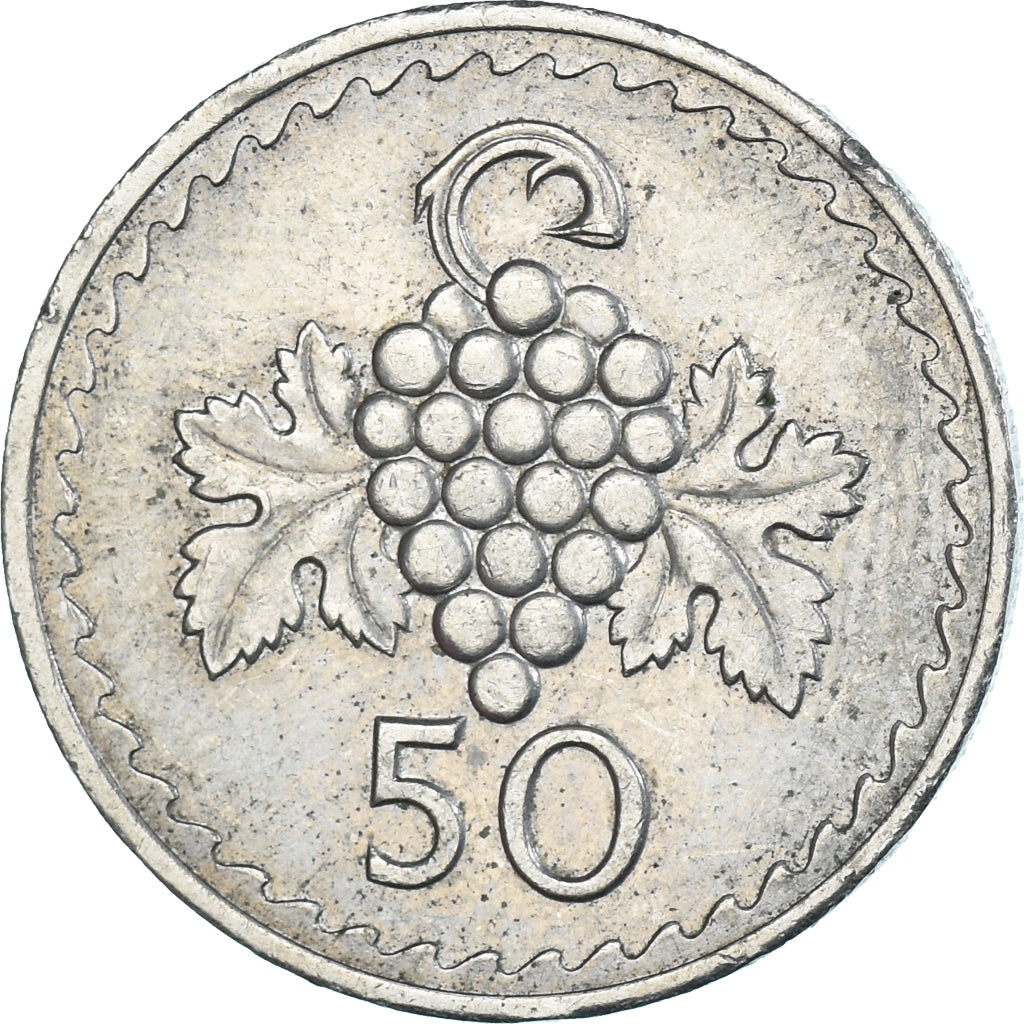 Coin, Cyprus, 50 Cents, 1960