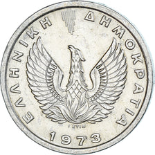 Moneda, Grecia, 5 Drachmai, 1973