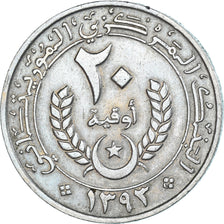 Moneda, Mauritania, 20 Ouguiya, 1973