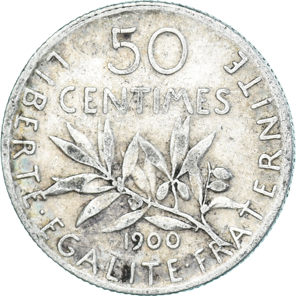 Coin, France, 50 Centimes, 1900