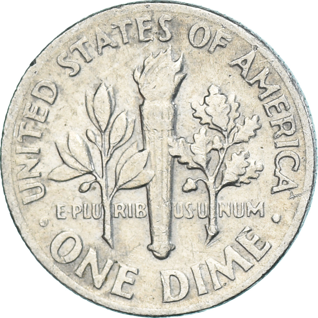 Coin, United States, Dime, 1975