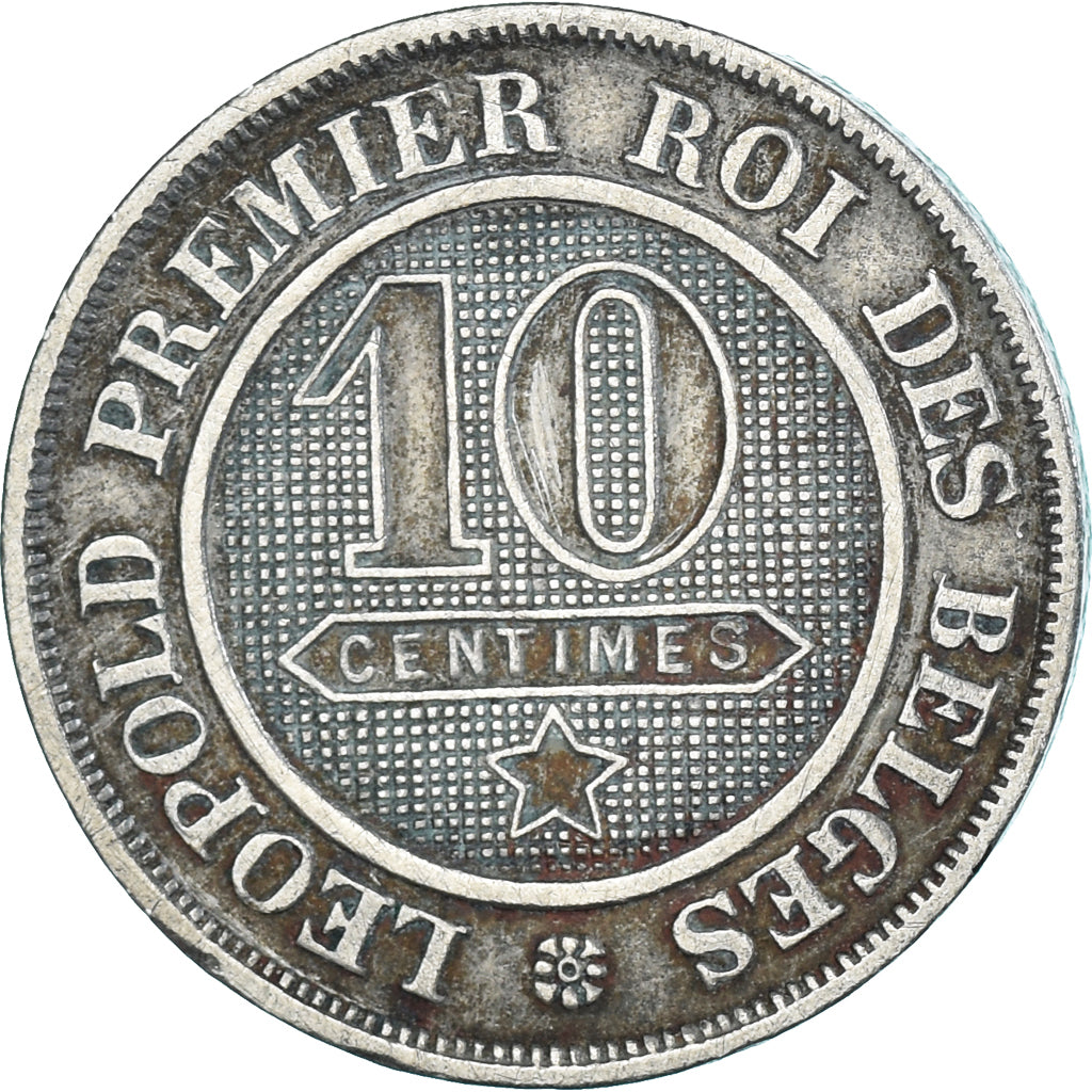 Coin, Belgium, 10 Centimes, 1861
