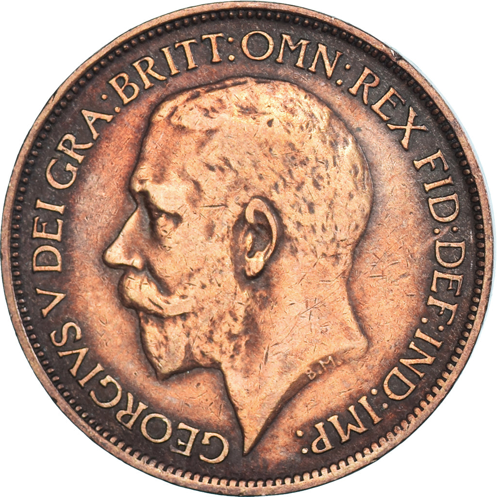 Coin, Great Britain, 1/2 Penny, 1919