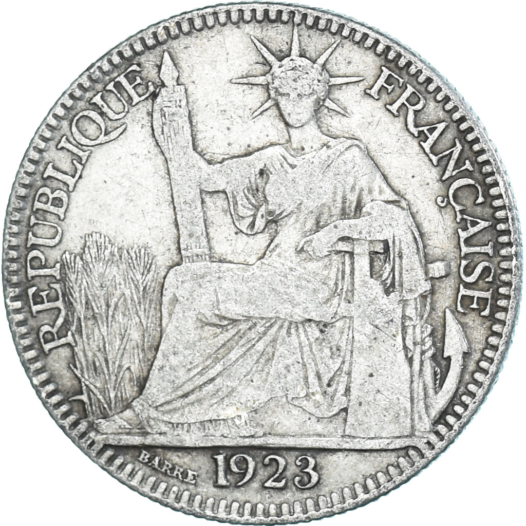 Coin, FRENCH INDO-CHINA, 10 Cents, 1923