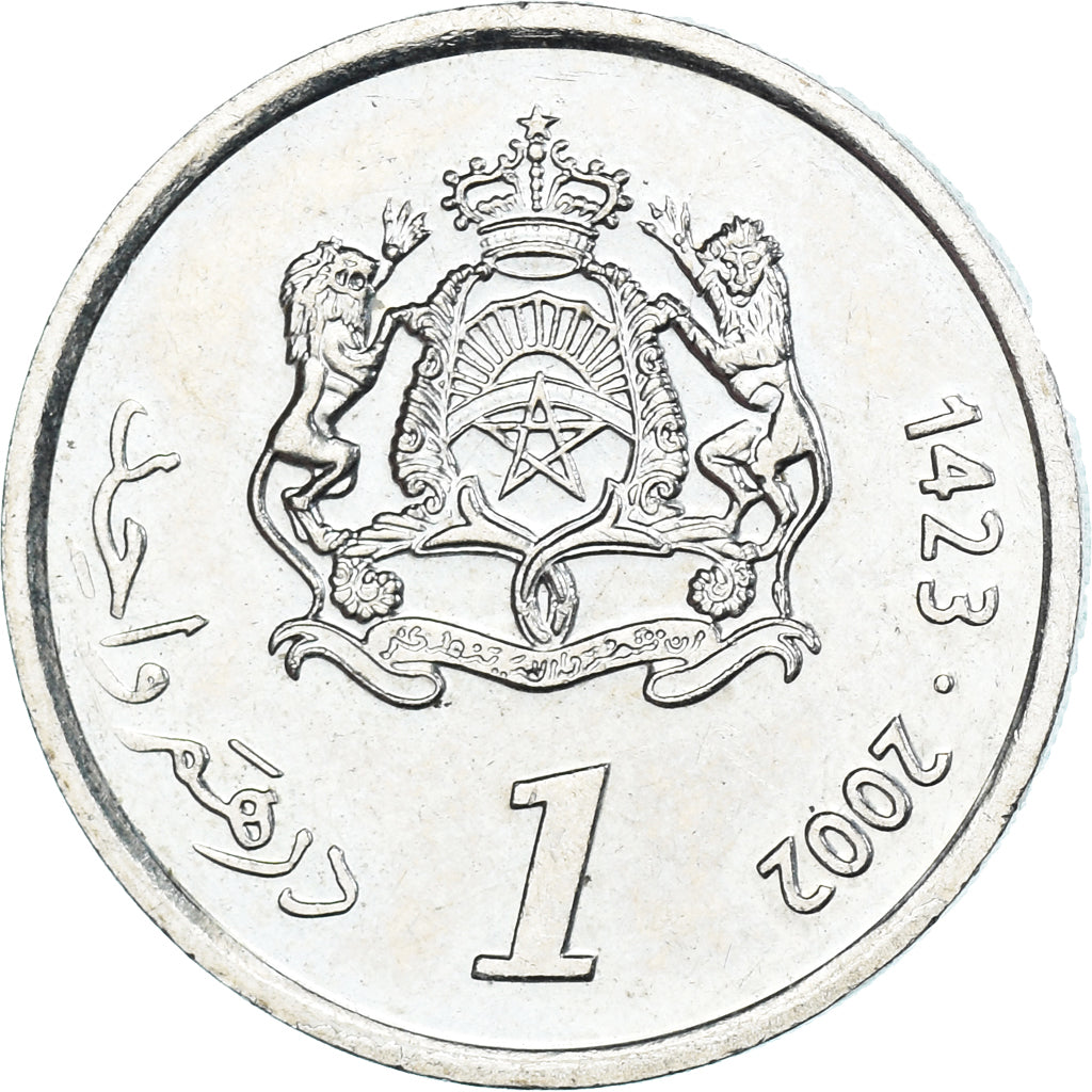 Moeda, Marrocos, Dirham, 2002