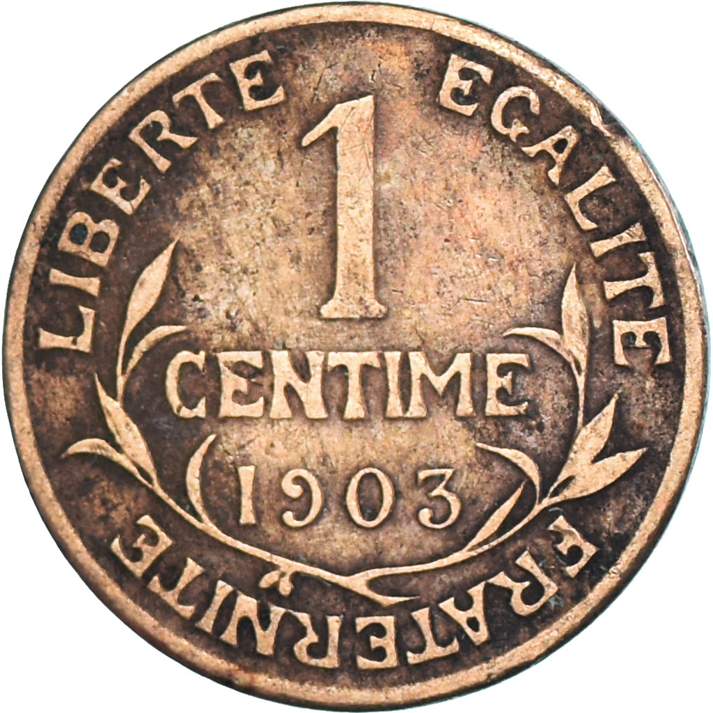 Moneta, Francia, Centime, 1903