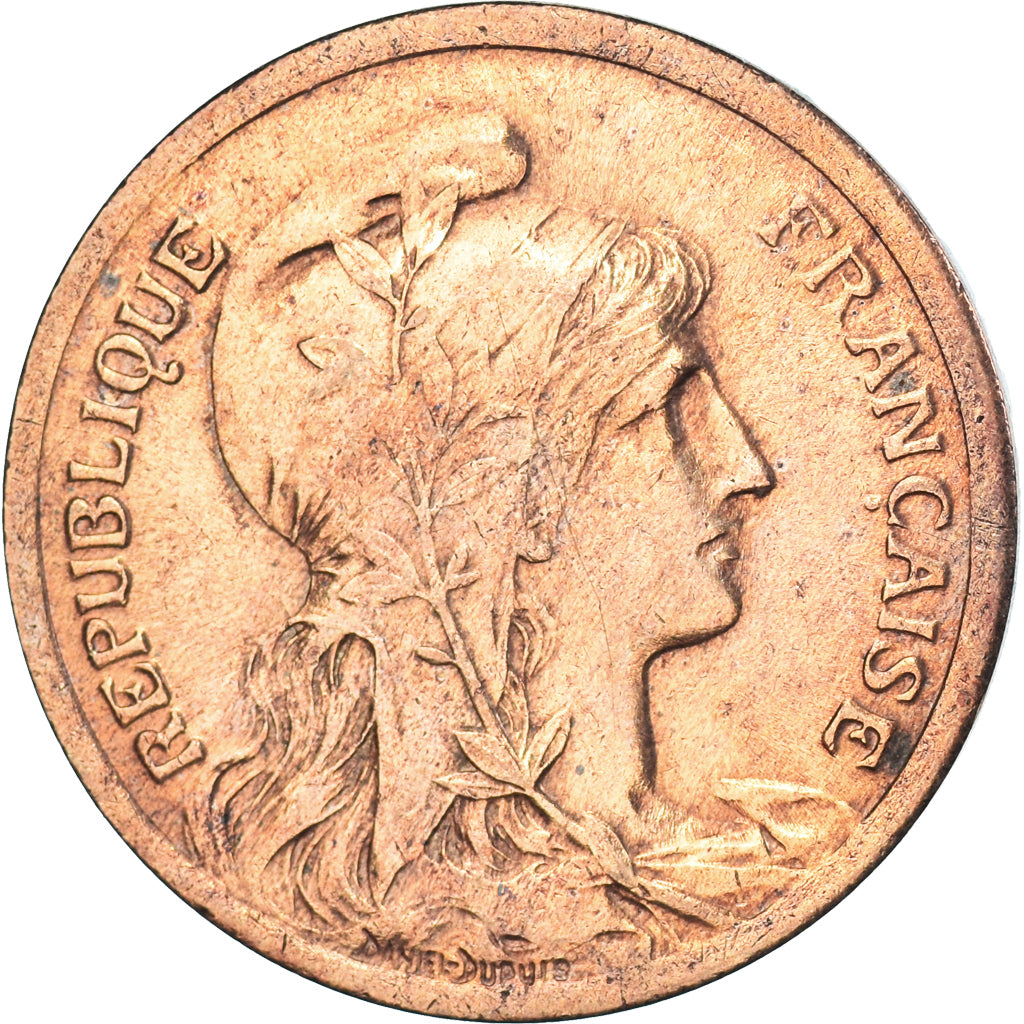 Coin, France, 10 Centimes, 1917