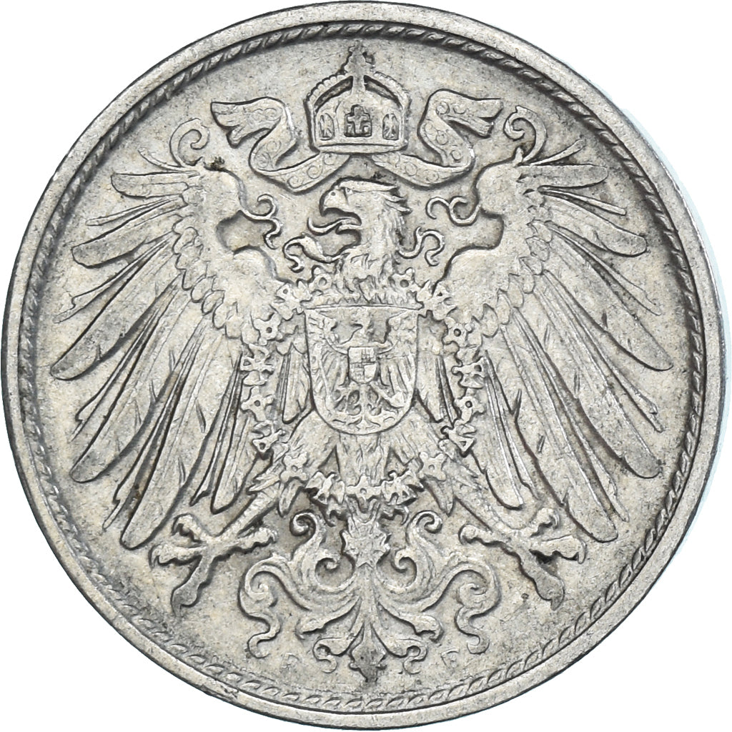 Coin, Germany, 10 Pfennig, 1915
