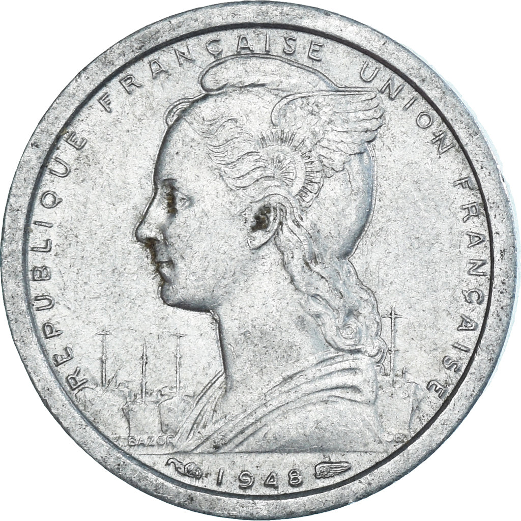 Coin, French Equatorial Africa, Franc, 1948