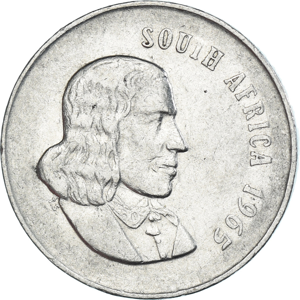 Münze, Südafrika, 20 Cents, 1965