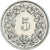 Moneda, Suiza, 5 Rappen, 1957