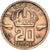 Coin, Belgium, 20 Centimes, 1959